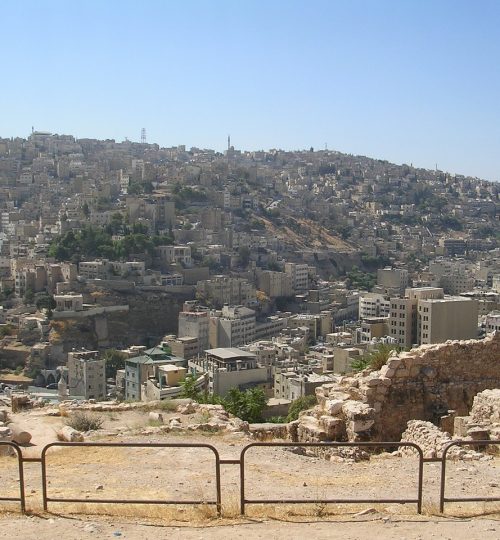 amman, jordan, citadel hill